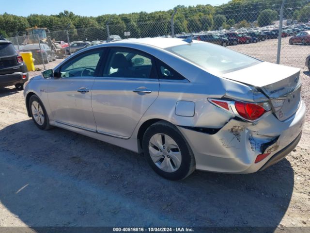 KMHEC4A43EA117607 Hyundai SONATA HYBRID
