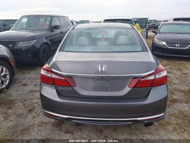 40516937 :رقم المزاد ، 1HGCR2F3XGA194395 vin ، 2016 Honda Accord Lx مزاد بيع