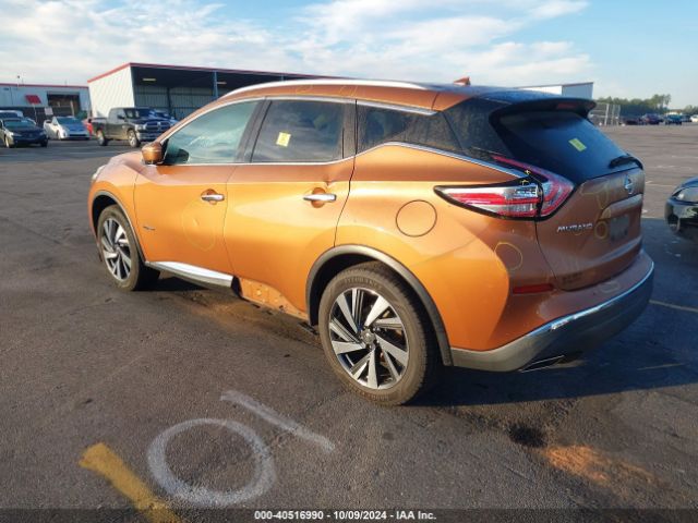 5N1CZ2MG4GN111441 Nissan Murano Hybrid Platinum