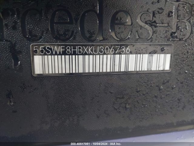 55SWF8HBXKU306736 Mercedes-Benz Amg C 63 S