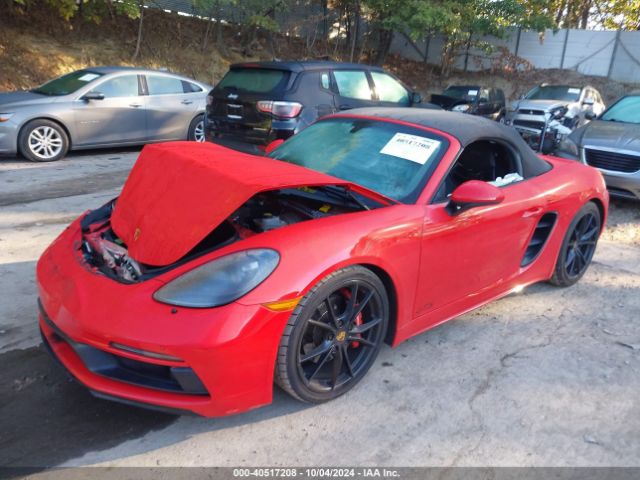 2019 PORSCHE 718 BOXSTER WP0CB2A8XKS228666 Photo 1