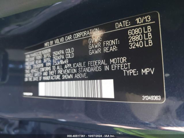 YV4952CZ0E1690698 Volvo Xc90 3.2 Platinum