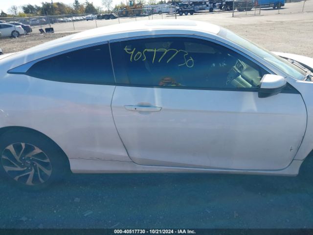 2HGFC4B0XGH310136 Honda Civic Lx-p