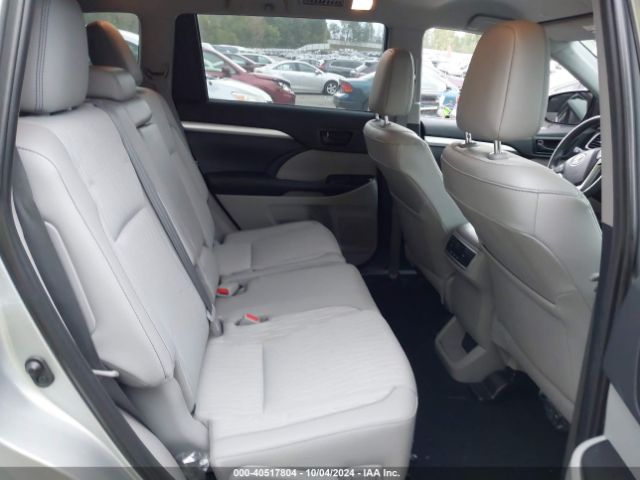 5TDBZRFH7KS995814 Toyota Highlander Le Plus