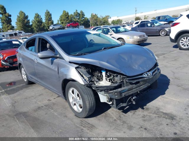 Hyundai ELANTRA SE 2014 KMHDH4AE1EU086751 Image 1