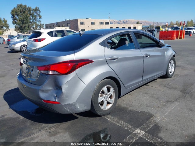 Hyundai ELANTRA SE 2014 KMHDH4AE1EU086751 Image 4