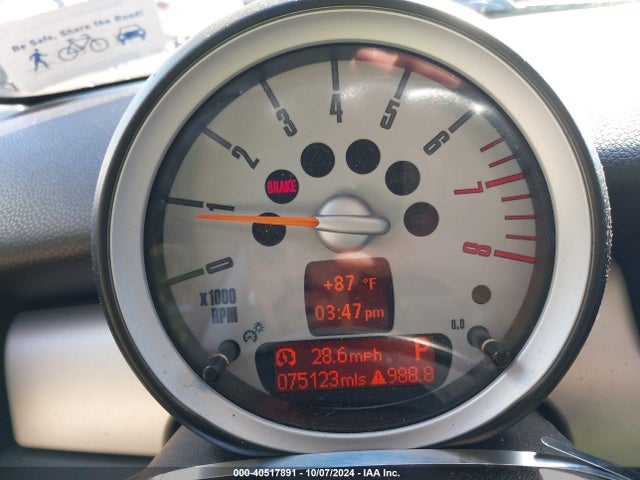 2009 MINI COOPER WMWMF33549TW77408 Photo 6