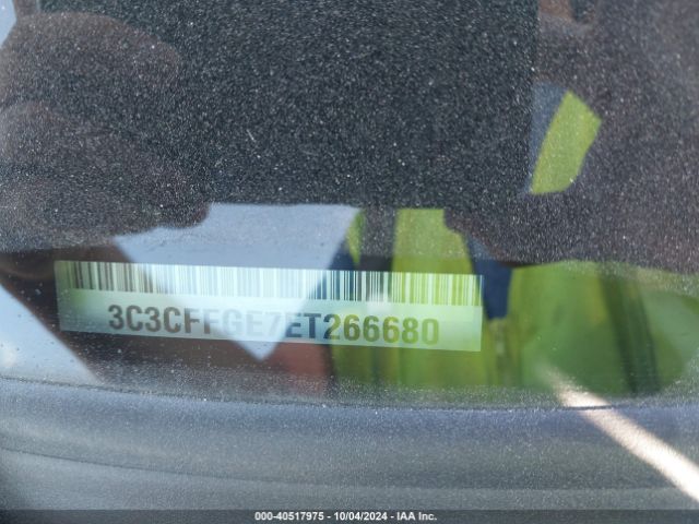 3C3CFFGE7ET266680 Fiat 500E BATTERY ELECTRIC