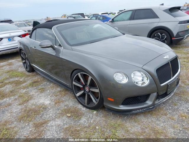 2015 BENTLEY CONTINENTAL GT SCBGH3ZA3FC048624