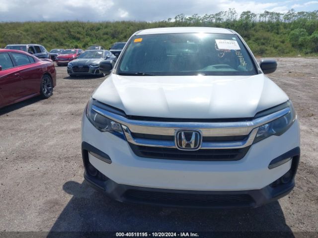 5FNYF6H14KB037042 Honda PILOT LX