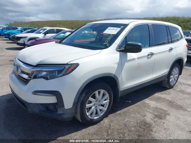 5FNYF6H14KB037042 Honda PILOT LX