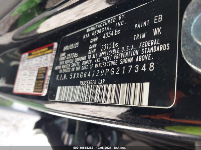 5XXG64J29PG217348 KIA K5 Gt-line