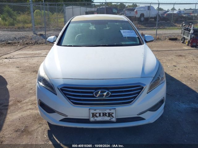 5NPE24AF5GH295653 Hyundai SONATA SE