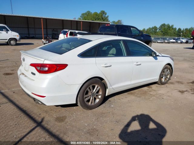 5NPE24AF5GH295653 Hyundai SONATA SE