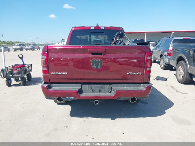 1C6SRFJT9NN390219 RAM 1500 Laramie  4x4 5'7 Box