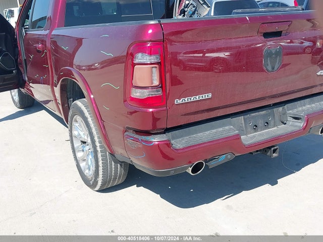1C6SRFJT9NN390219 RAM 1500 Laramie  4x4 5'7 Box