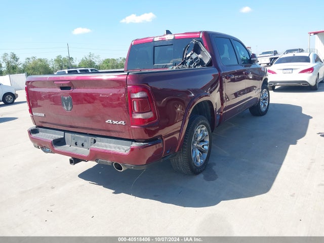 1C6SRFJT9NN390219 RAM 1500 Laramie  4x4 5'7 Box