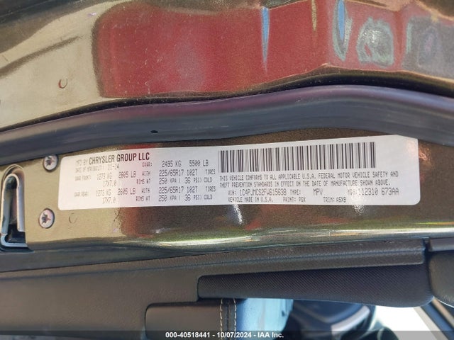 Jeep Cherokee Latitude 2015 1C4PJMCS2FW615638 Image 9