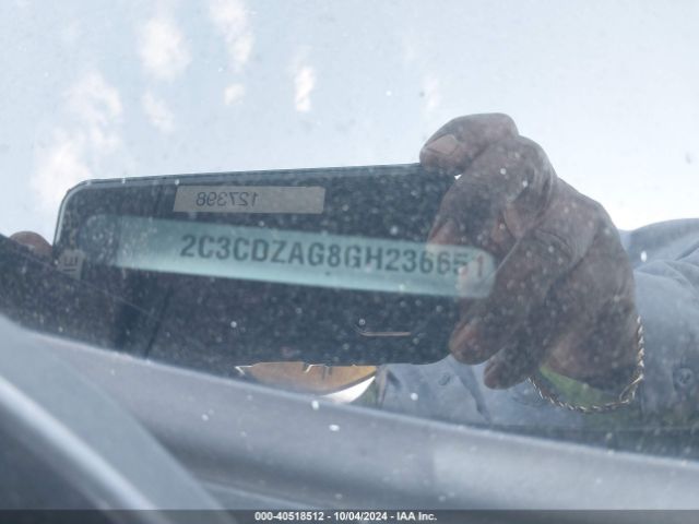 2C3CDZAG8GH236651 Dodge Challenger Sxt