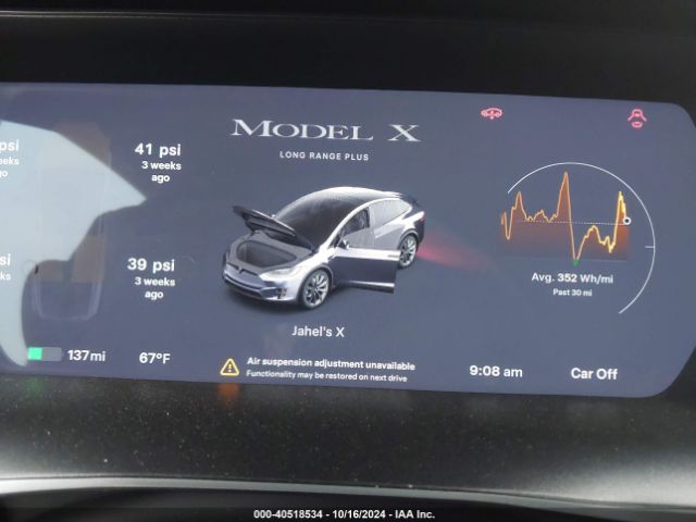 5YJXCAE26LF300444 Tesla Model X Long Range Dual Motor All-wheel Drive/long Range Plus Dual Motor All-wheel Drive