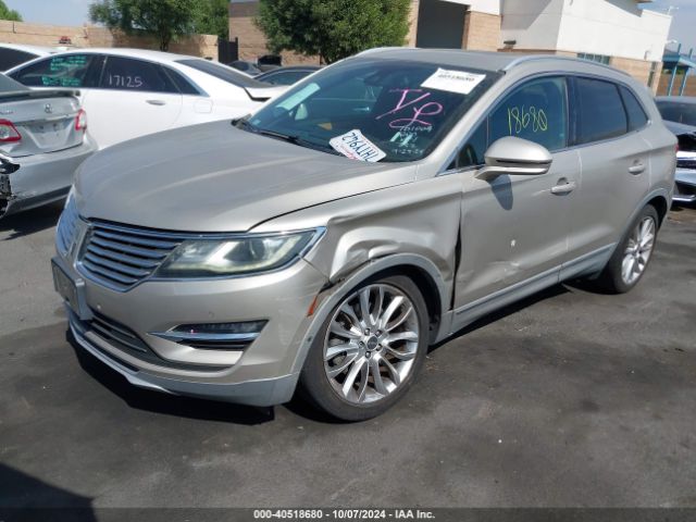 5LMCJ1A94FUJ20584 Lincoln MKC