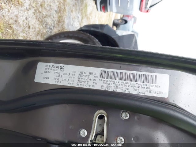 RAM 1500 Tradesman  4x4 6'4 Box 2018 1C6RR7FT2JS320635 Image 9