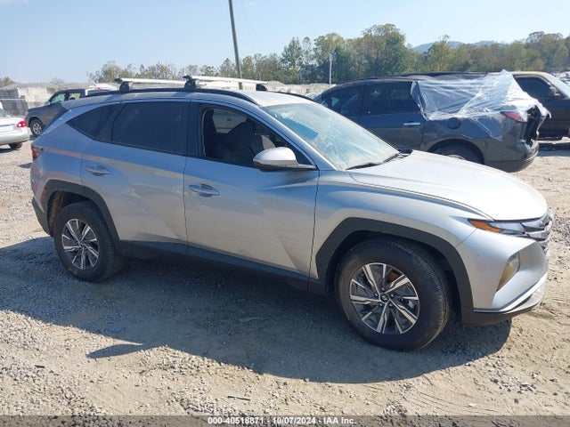 KM8JBCD11RU211888 Hyundai Tucson Hybrid Blue