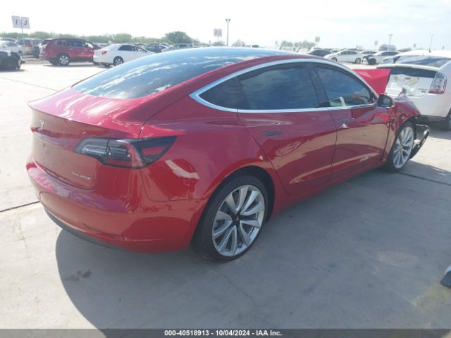 5YJ3E1EB4JF100751 Tesla Model 3 Long Range/performance