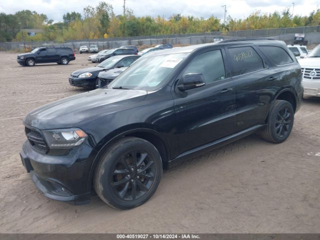 1C4RDJDGXJC219184 Dodge Durango Gt Awd