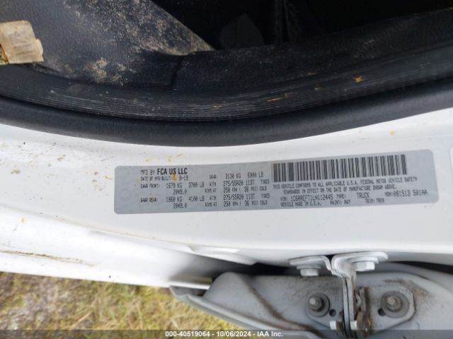 1C6RREFT1LN112445 RAM 1500 Big Horn  4x2 5'7 Box