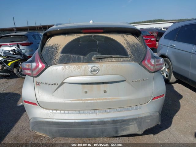 5N1AZ2MG6FN217539 Nissan Murano Platinum