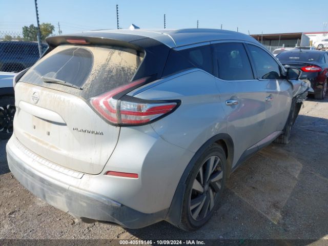 5N1AZ2MG6FN217539 Nissan Murano Platinum