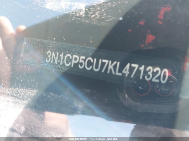 3N1CP5CU7KL471320 Nissan KICKS S
