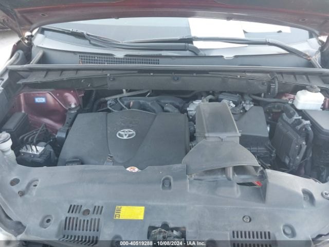 5TDKZRFH4KS303721 Toyota Highlander Xle
