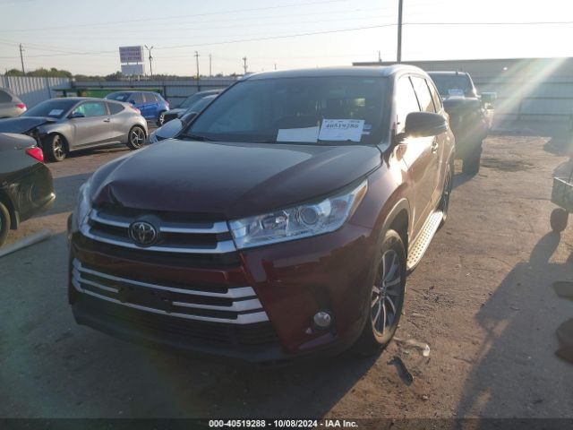 5TDKZRFH4KS303721 Toyota Highlander Xle