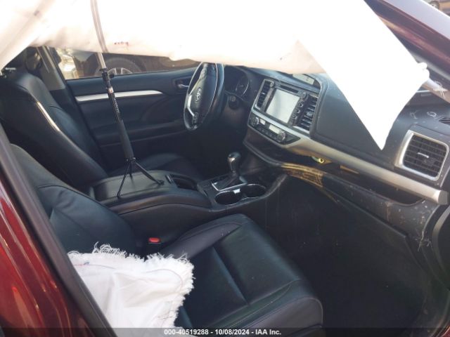 5TDKZRFH4KS303721 Toyota Highlander Xle