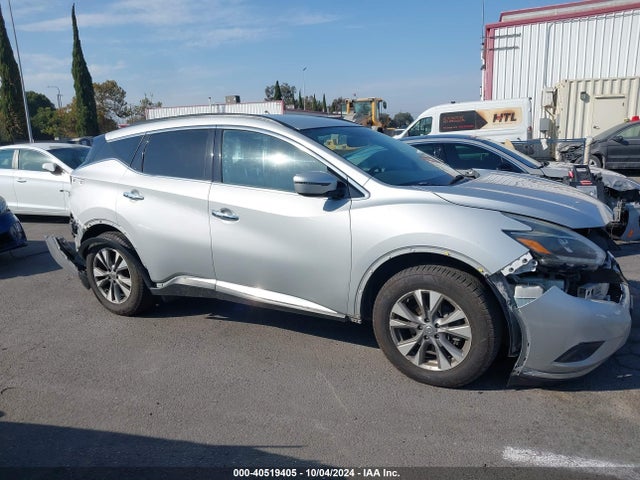 Nissan MURANO SV 2018 5N1AZ2MG0JN137419 Image 14