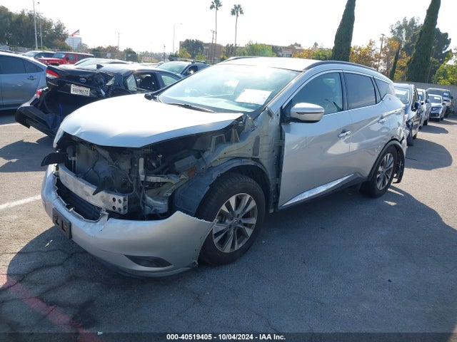 Nissan MURANO SV 2018 5N1AZ2MG0JN137419 Image 2