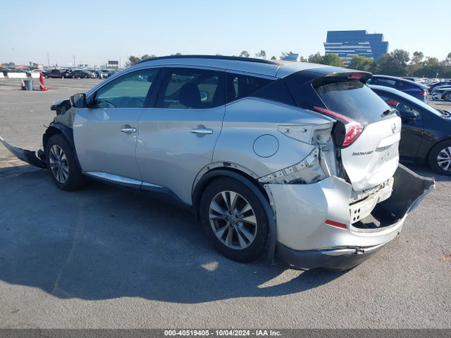 Nissan MURANO SV 2018 5N1AZ2MG0JN137419 Image 3