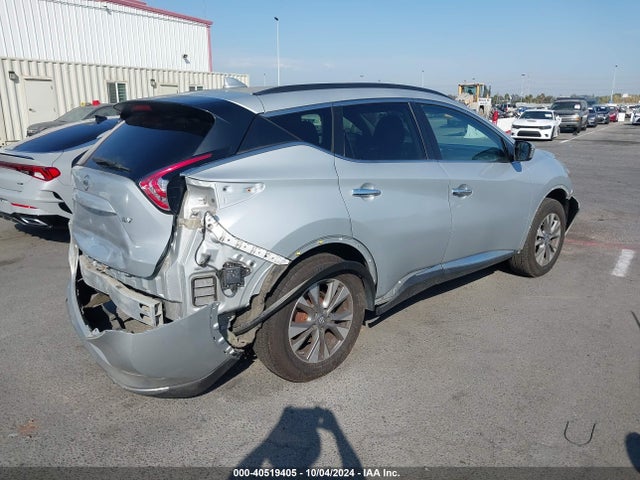 Nissan MURANO SV 2018 5N1AZ2MG0JN137419 Image 4