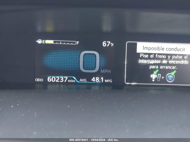 Toyota PRIUS XLE 2020 JTDKARFU9L3104929 Image 7