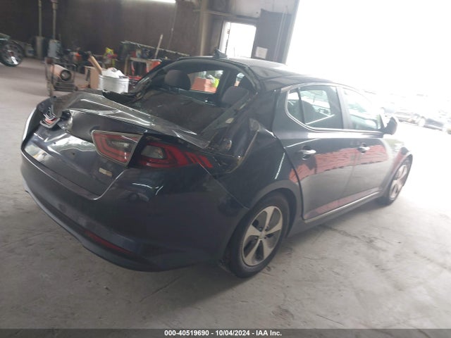 KNAGM4AD7E5070582 KIA Optima Hybrid Lx
