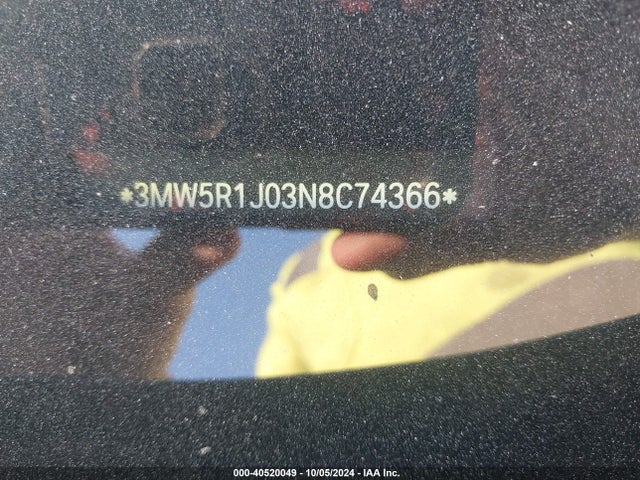 BMW 330I 2022 3MW5R1J03N8C74366 Image 9