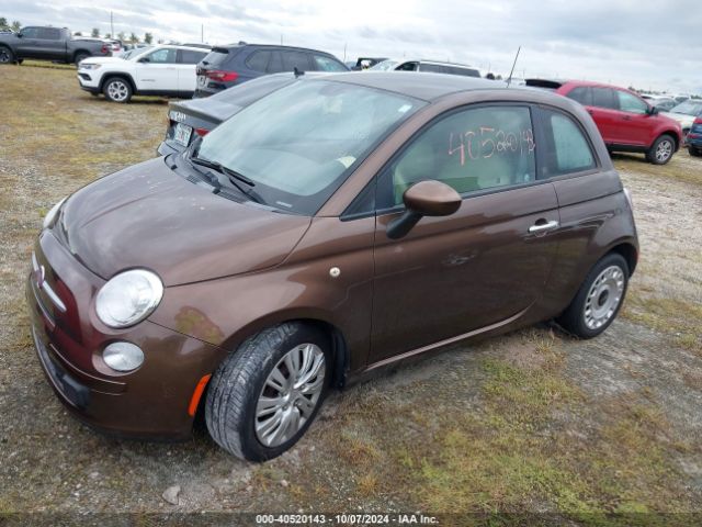 2012 FIAT 500 3C3CFFAR3CT330495 Photo 1