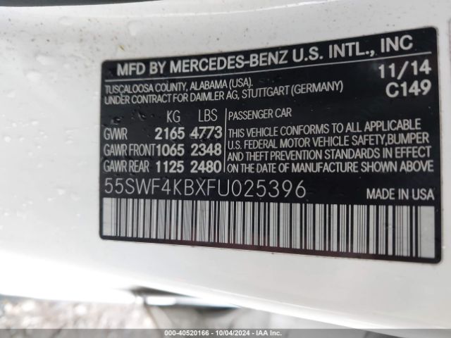 55SWF4KBXFU025396 Mercedes-Benz C 300 4matic/luxury 4matic/sport 4matic