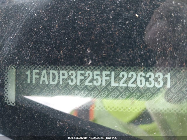 Ford FOCUS SE 2015 1FADP3F25FL226331 Image 9