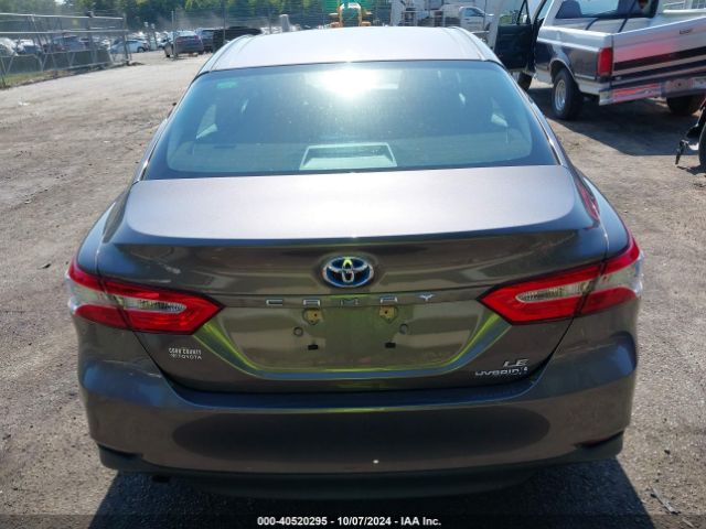 4T1B31HK3JU002777 Toyota Camry Hybrid Le