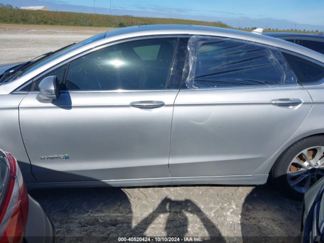 3FA6P0MU3KR202861 Ford Fusion Hybrid Sel