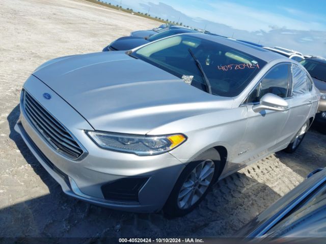 3FA6P0MU3KR202861 Ford Fusion Hybrid Sel