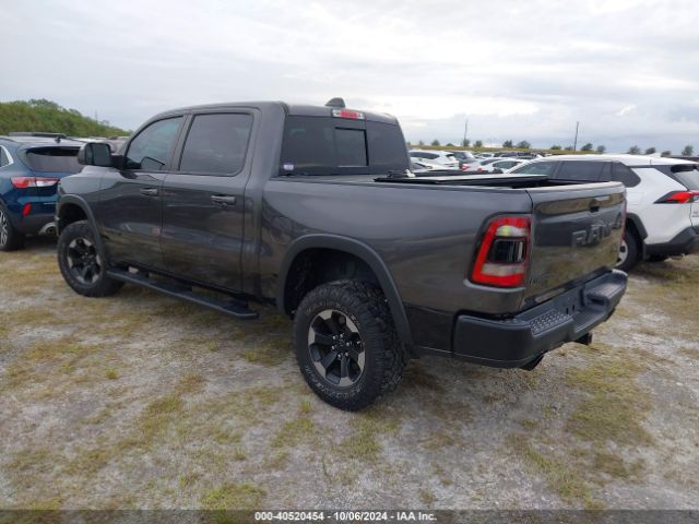 1C6SRFLT4KN563959 RAM 1500 Rebel  4x4 5'7 Box